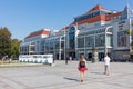 Dom Zdrojowy Spa House at the Baltic sea, near the Pier Molo, Sopot, Poland. Royalty Free Stock Photo