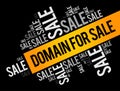 DOMAIN FOR SALE word cloud collage