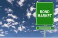 Bond market sign