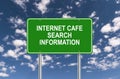 Internet cafe search information