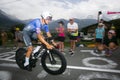 SILVAN DILLIER (ALPECIN-DECEUNINCK BEL) in the time trial stage at Tour de France 2023. Royalty Free Stock Photo