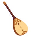 Dombra traditional Kazakh musical instrument