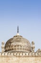 Dome of Abassi Mosque entrance near Derawar Fort Bahawalpur Royalty Free Stock Photo