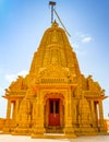 Adeshwar Nath Jain temple dome Royalty Free Stock Photo