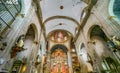 Dome Basilica Altar Santo Domingo Church Mexico City Mexico