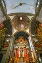 Dome Basilica Altar Santo Domingo Church Mexico City Mexico