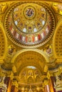 Dome Basilica Arch Saint Stephens Cathedral Budapest Hungary Royalty Free Stock Photo
