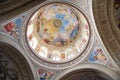 Dome of Basilica of Eger, Hungary Royalty Free Stock Photo