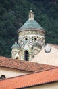 Dome of the bell tower of Amalfi Cathedral Royalty Free Stock Photo