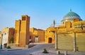The dome of Bogheh-ye Seyed Roknaddin mausoleum, Yazd, Iran