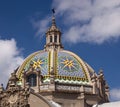 Dome by California Tower in Balboa Park Royalty Free Stock Photo