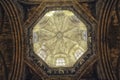 Dome of The Cathedral of the Holy Cross and Saint Eulalia, Barcelona, Spain Royalty Free Stock Photo