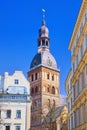 Dome Cathedral- Medieval Lutheran church with elements of Romanesque architecture. Riga.Latvia. Royalty Free Stock Photo