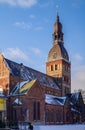 Dome Cathedral in Riga, Latvia Royalty Free Stock Photo