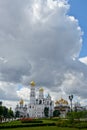 The church under the sky Royalty Free Stock Photo