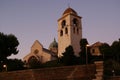 Dome of Cathedral sunset Ancona Italy Royalty Free Stock Photo