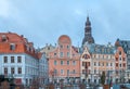 Dome Cathedral and view of it in Old Riga in Latvia 1