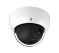 Dome CCTV Security Camera Isolated Royalty Free Stock Photo
