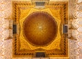 Dome ceiling of Arabic Islam architecture.