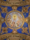 Dome ceiling Painting of Eucharist Adoration of the angels