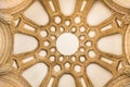 Dome ceiling of Palace of Fine Arts, San Francisco Royalty Free Stock Photo