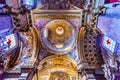 Dome Ceiling Santa Maria Maddalena Church Rome Italy Royalty Free Stock Photo