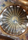 Dome of Chora Museum, Istanbul. Royalty Free Stock Photo