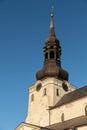 Dome Church, Cathedral of Saint Mary the Virgin on the Toompea Hill in Tallinn, Estonia. Royalty Free Stock Photo