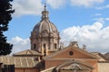 Dome of the Church of the Holy Martyrs Luke and Martina, Rome