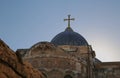 The dome of the Church of the Holy Sepulcher in Jerusalem Royalty Free Stock Photo