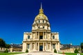 Dome of the Invalides in Paris, France Royalty Free Stock Photo