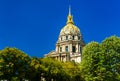 Dome of the Invalides in Paris, France Royalty Free Stock Photo