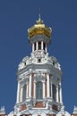 Dome of the Church of the Resurrection at the Smolensk cemetery in St. Petersburg