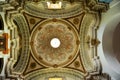 Dome of the Church of Saint Bartholomew -San Bartolome- in Montoro, Spain