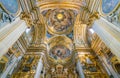 The dome of the Church of Santa Maria in Vallicella or Chiesa Nuova, in Rome, Italy.