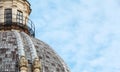 Dome of a church, space for text on the right