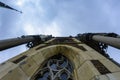 Dome Church of St. Olga and Elizabeth in Lviv. View of the facade below