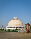 Dome of Deekshabhoomi with clear sky background in Nagpur, India