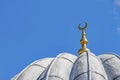 Dome of fakih mosque in florya district. Royalty Free Stock Photo