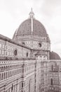 Dome of Florence Cathedral, Italy Royalty Free Stock Photo