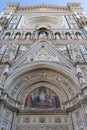 Dome of florence, Cathedral of Santa Maria del Fiore, Florence, Italy Royalty Free Stock Photo