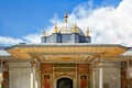 The dome of Gate of Felicity, Topkapi Palace, Istanbul Royalty Free Stock Photo