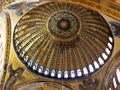 Dome of Hagia Sophia Royalty Free Stock Photo