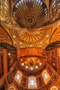 The Dome of Hagia Sophia, Istanbul, Turkey
