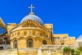 Dome of the Holy Sepulchre church, Jerusalem