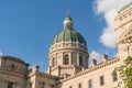 Dome of the Indiana Capital Building Royalty Free Stock Photo