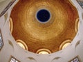 The Dome inside The Church of the Beatitudes, Lake Galilee Royalty Free Stock Photo