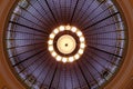 Dome inside the historic Handley library building in Winchester Virginia