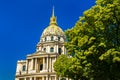 Dome of the Invalides in Paris, France Royalty Free Stock Photo