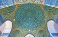 The dome of Jameh Mosque, Yazd, Iran